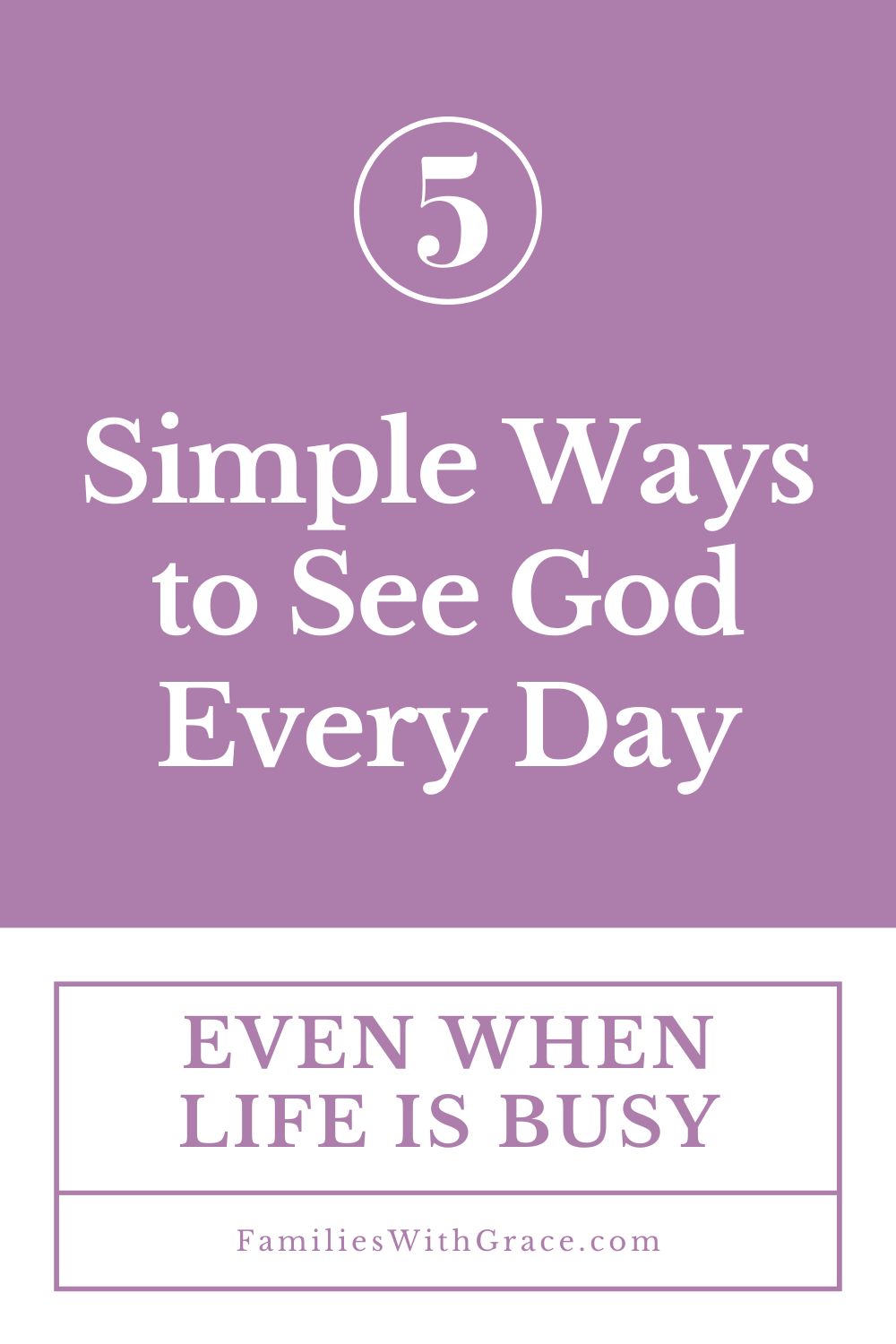 How to see God in everyday life and feel closer to Him