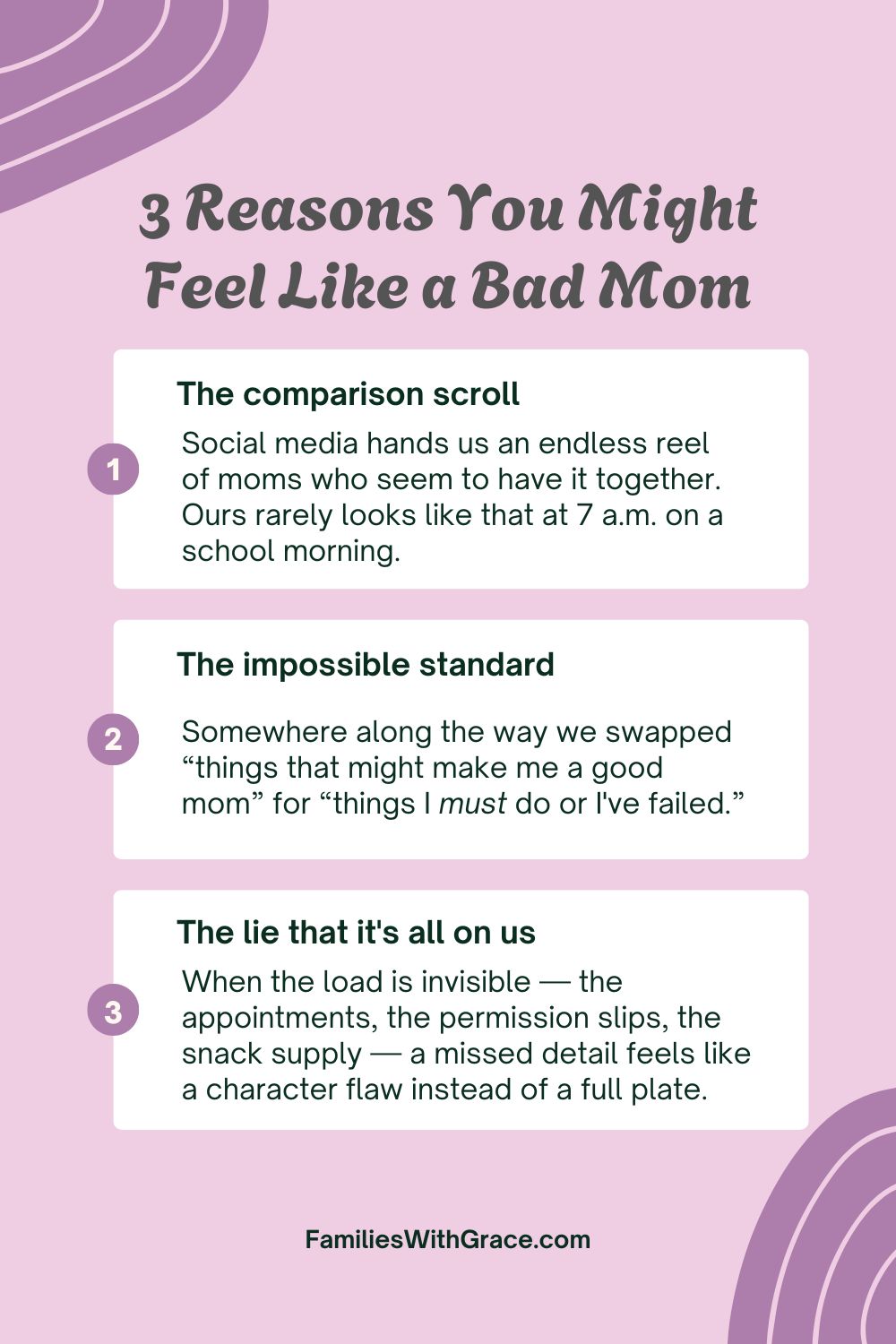 Feeling like a bad mom? You\'re not alone (and you\'re not failing)