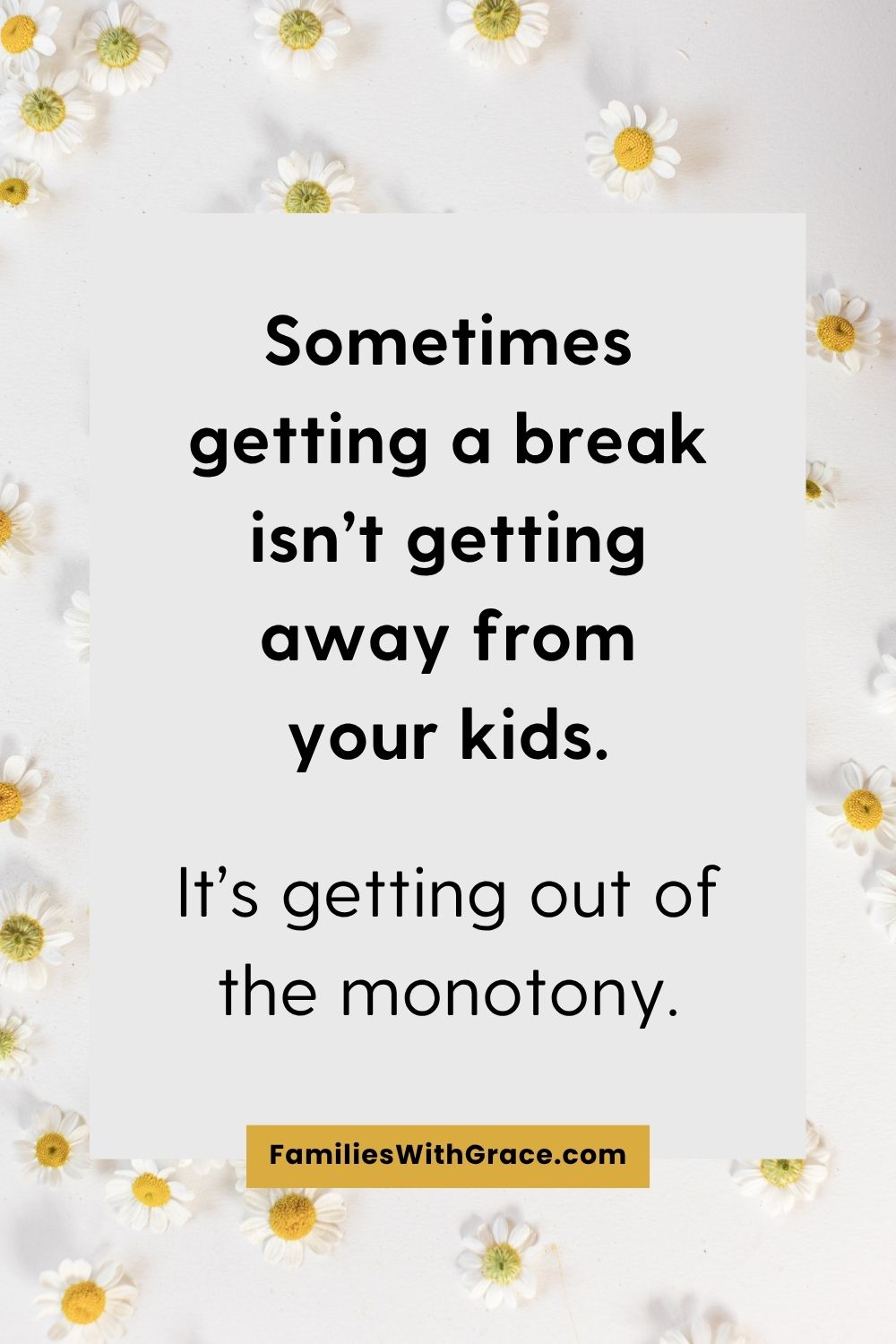 Taking a break from your kids: Why it\'s OK to need one