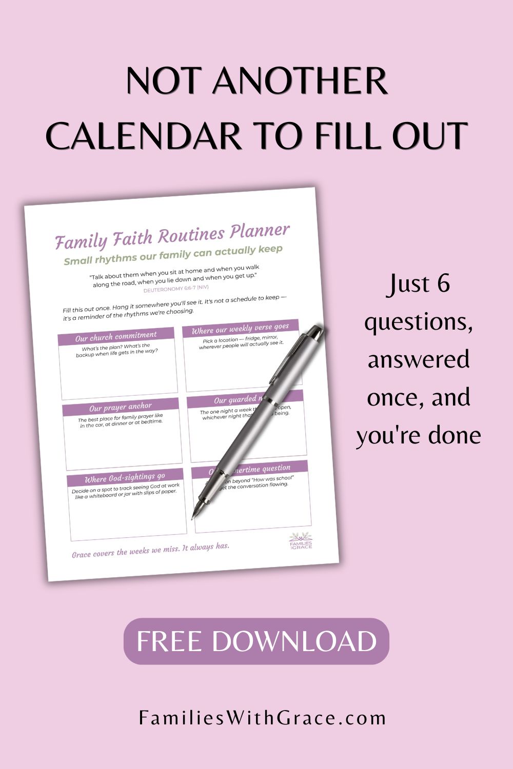 Family faith routines that survive a busy school year