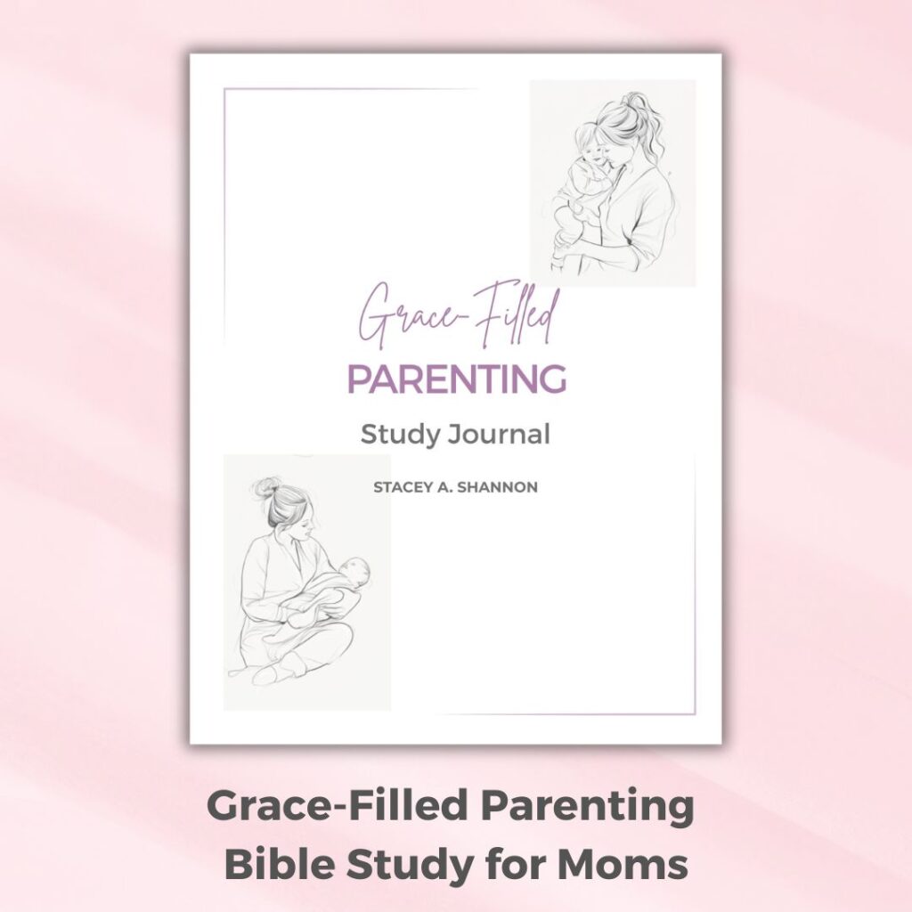 The Grace-Filled Parenting Bible study is a a 4-week journey that will refresh your soul and reframe how you approach motherhood.